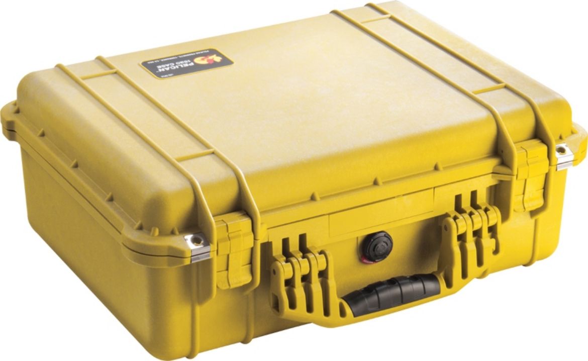 Picture of # 1520 PELICAN CASE NO FOAM - YELLOW