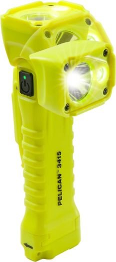 Picture of 3415RA, 3AA, LED, C1/2/3 D1 IECEX IA, YELLOW SAFETY TORCH