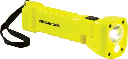 Picture of 3415RA, 3AA, LED, C1/2/3 D1 IECEX IA, YELLOW SAFETY TORCH