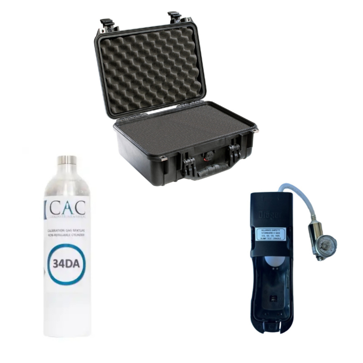 Picture of DRAEGER X-AM 2800 - MANUAL BUMP TEST KIT + STORAGE CASE