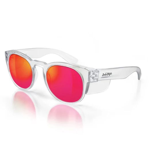 Picture of CRUISERS CLEAR FRAME/MIRROR RED POLARISED