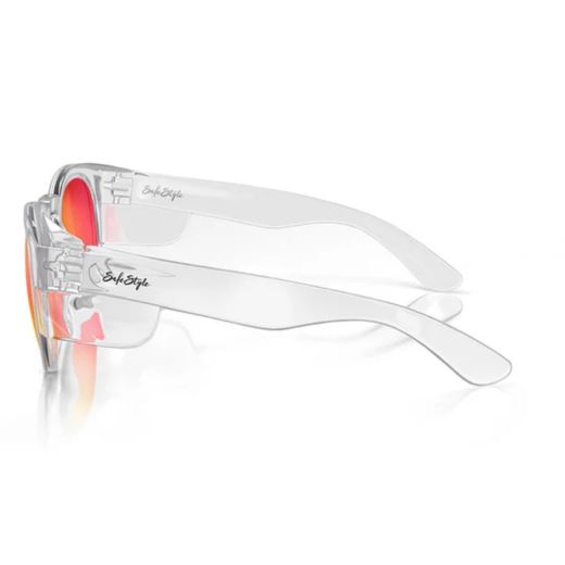 Picture of CRUISERS CLEAR FRAME/MIRROR RED POLARISED