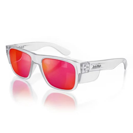 Picture of FUSIONS CLEAR FRAME/MIRROR RED POLARISED