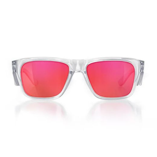 Picture of FUSIONS CLEAR FRAME/MIRROR RED POLARISED