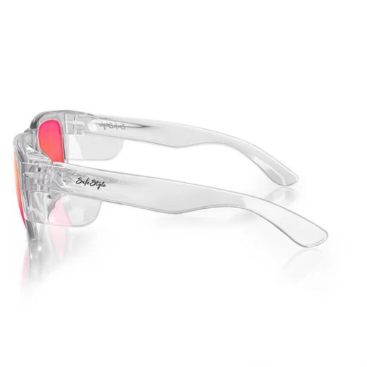 Picture of FUSIONS CLEAR FRAME/MIRROR RED POLARISED