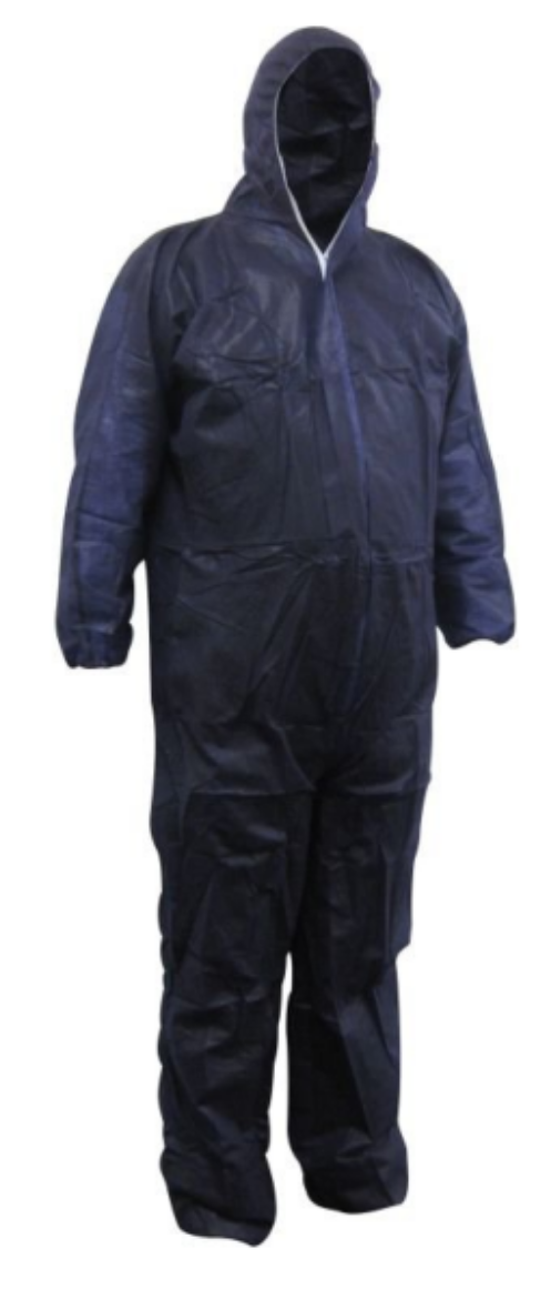 Picture of CPB615-XL - MAXISAFE BLUE POLYPROPYLENE DISPOSABLE COVERALLS - XLARGE