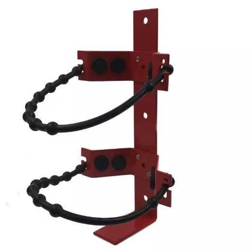 Picture of VBR2.5RS - RED VEHICLE BRACKET WITH ADJUSTABLE RUBBER STRAPS