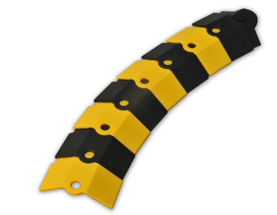 Picture of ULTRA - SIDEWINDER CABLE PROTECTION SMALL, BLACK AND YELLOW (333MML X 76MMW X 199MMH)