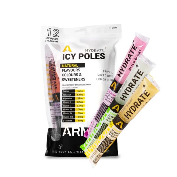 Show details for BODY ARMOUR - HYDRATE+ ICY POLES - MIXED Picture of BODY ARMOUR - HYDRATE+ ICY POLES - MIXED